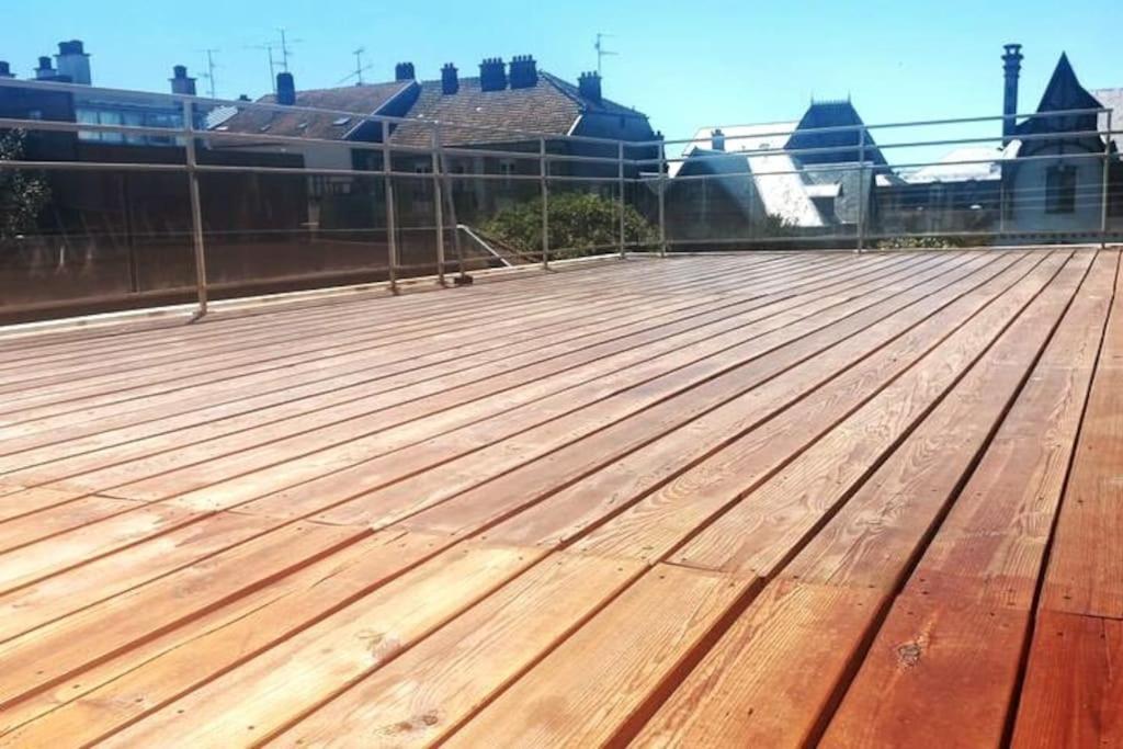 Appartement-Terrasse Parking Prive Meuble De Tourisme 4 Etoiles Belfort Eksteriør billede