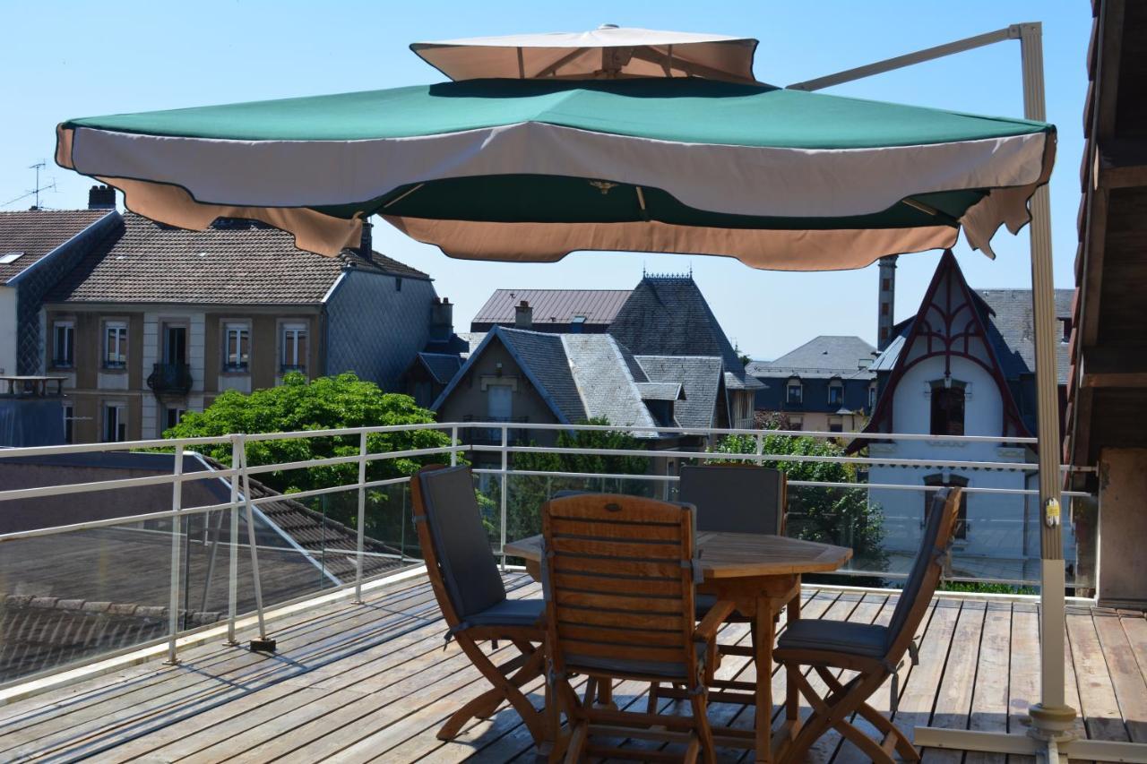 Appartement-Terrasse Parking Prive Meuble De Tourisme 4 Etoiles Belfort Eksteriør billede